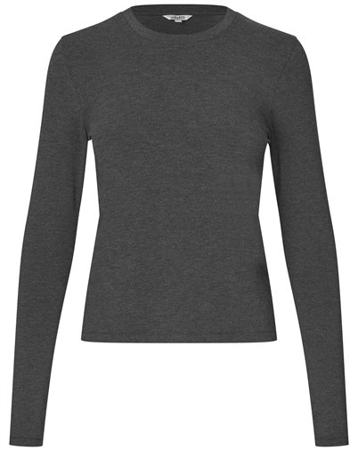 Mbym - Christina-M Top - Dark Grey Melange